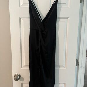 Nasty Gal Black Sleeveless Dress